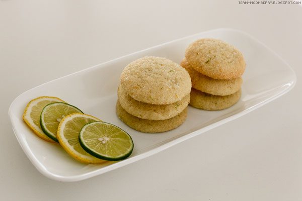 Lemon Lime Sugar Cookies