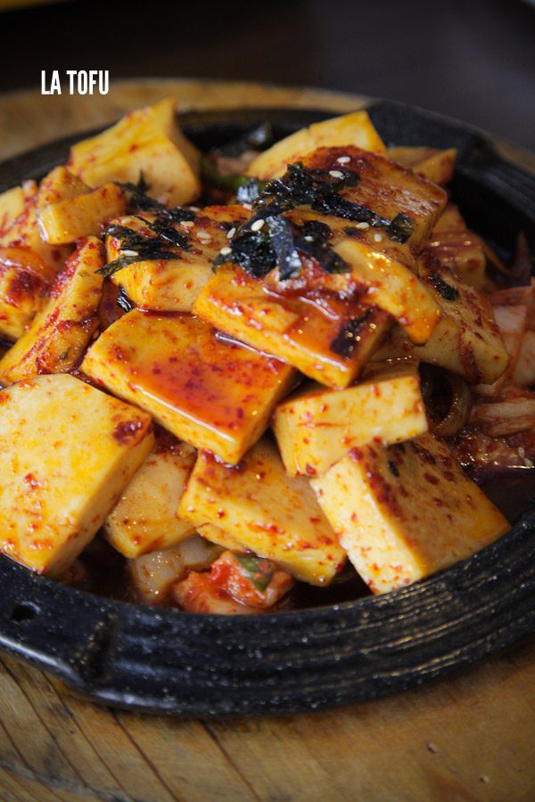 Korean Sizzling Tofu