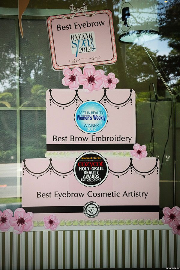 Erabelle Eyebrow Embroidery | The Moonberry Blog