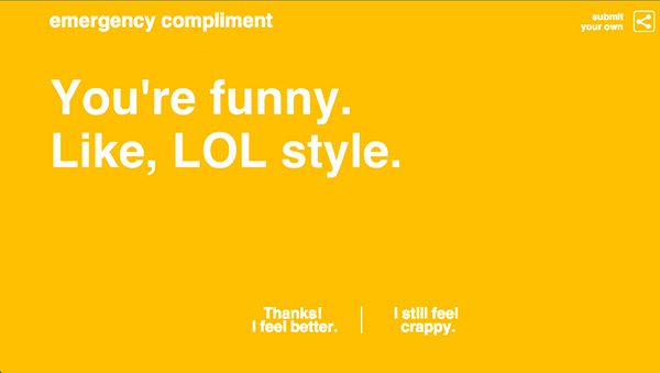 Emergency Compliment