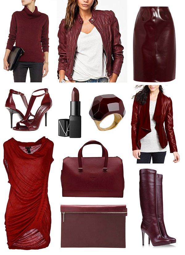 Oxblood Style Roundup The Moonberry Blog