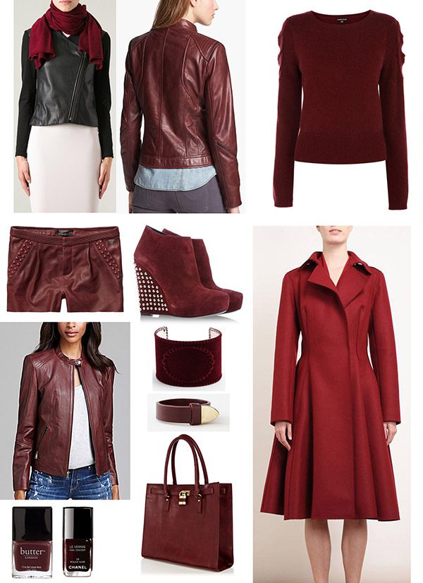 Oxblood Style Roundup The Moonberry Blog