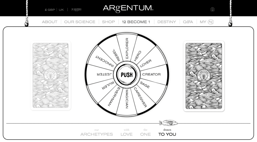 Argentum Apothecary Archetype Wheel