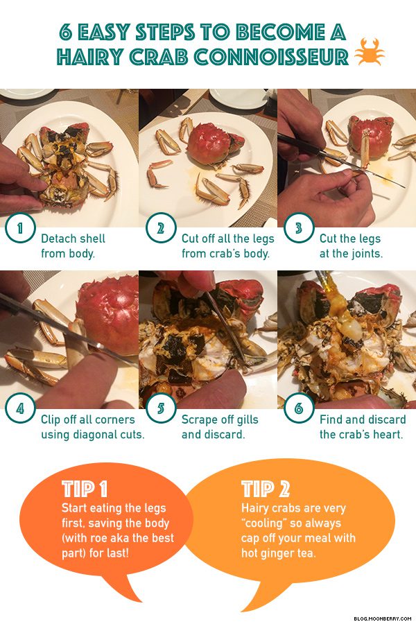 How To Eat Hairy Crabs