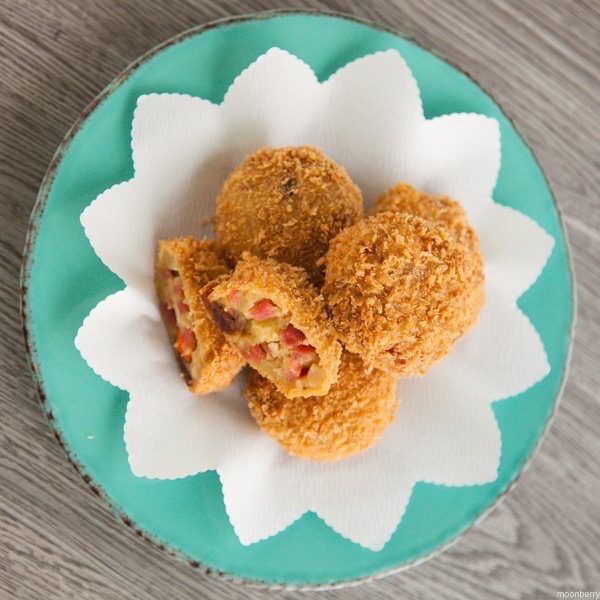Lup Cheong Curry Croquette
