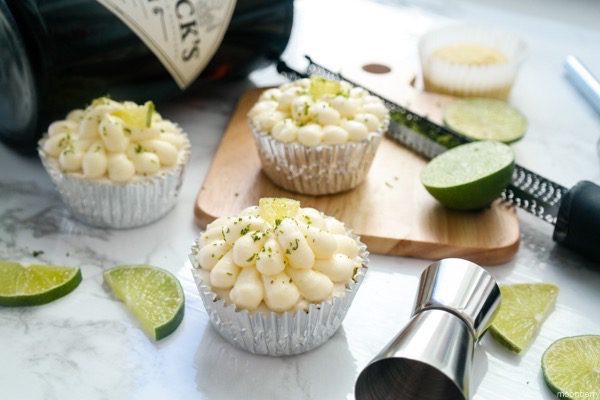 Gin and Tonic Cupcakes