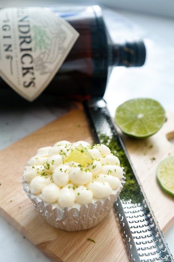 Gin and Tonic Cupcakes