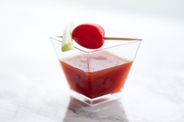 Bloody Mary Jelly Shots by The Moonberry Blog