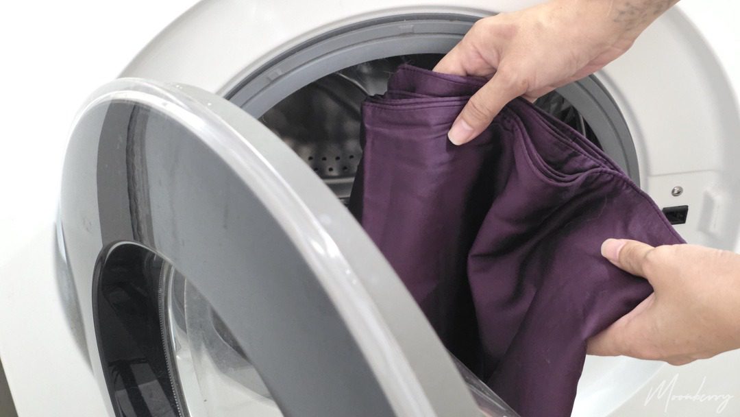 washing cooling bedsheets 